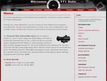Tablet Screenshot of mikelosacco.biz